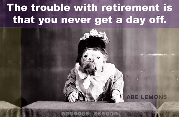 Retirement Trouble