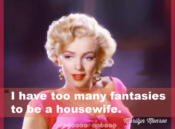 Marilyn Monroe Housewife