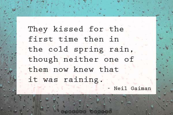 Kiss Rain Neil Gaiman
