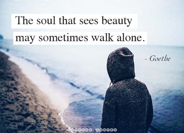 Sometimes Walk Alone