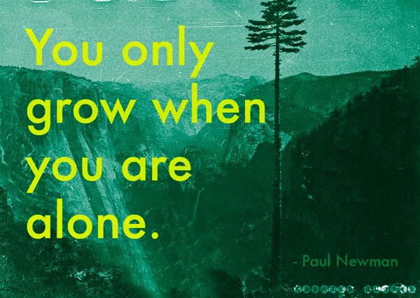Grow Alone Solitude