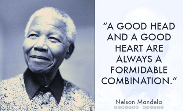 Nelson Mandela Good Heart