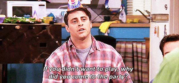 Friends Joey Party