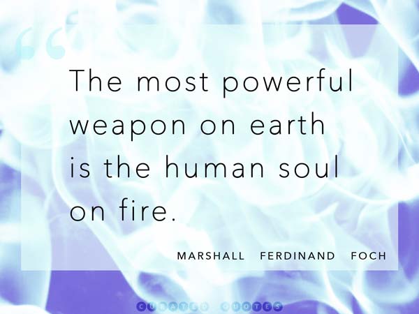 The Human Soul On Fire